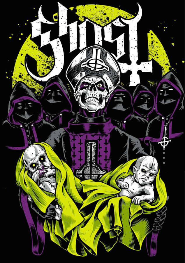 Ghost Band Performing Live Wallpaper