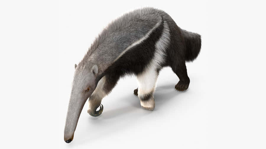 Download Free Giant Anteater White Background Wallpaper - Mrwallpaper.com