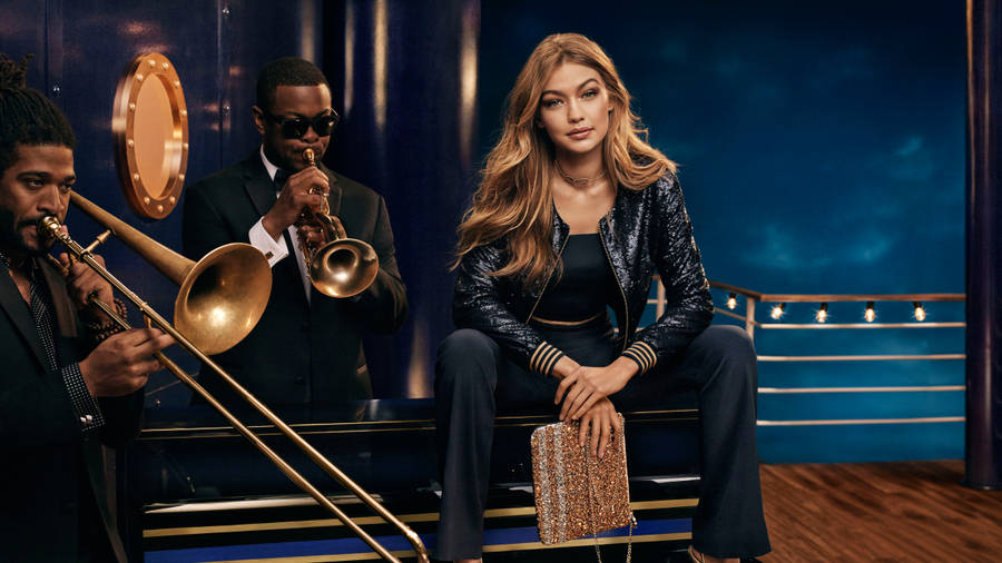 Download free Gigi Hadid Tommy Hilfiger Collection Wallpaper
