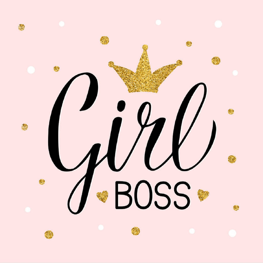 girl boss with gold glitters bsm1oy43mnw07kwq