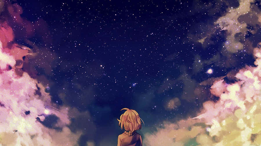 Give Your Desktop Aesthetic Look With This Cute Aesthetic Anime Wallpaper Wallpaper