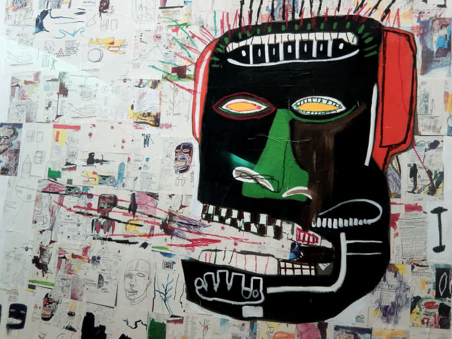 Download free Glenn Painting Of Jean Michel Basquiat Wallpaper ...