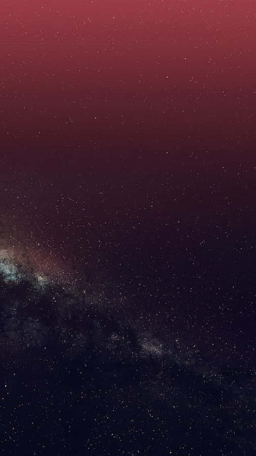 Glittery Dark Universe Iphone Wallpaper