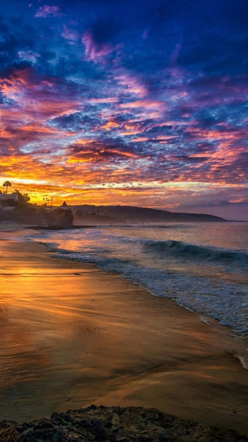 Glow Of The Setting Sun Wallpaper