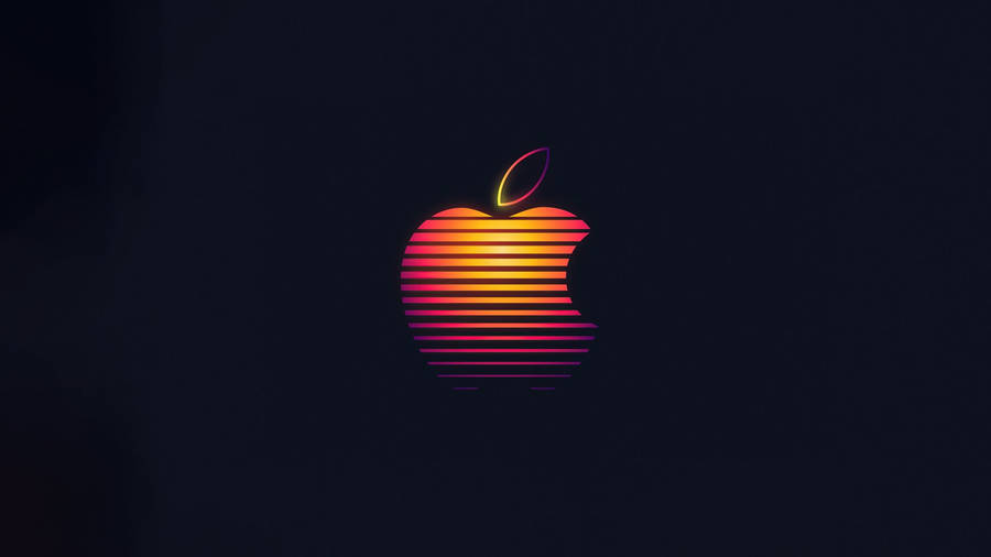 Download free Glowing Apple Logo Wallpaper - MrWallpaper.com