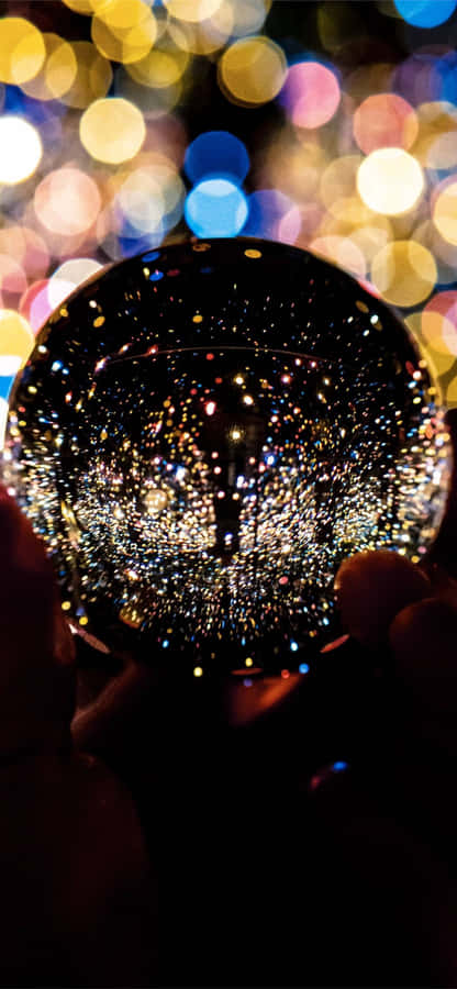 Glowing Glass Marble Tumblr Photography Iphone Wallpaper