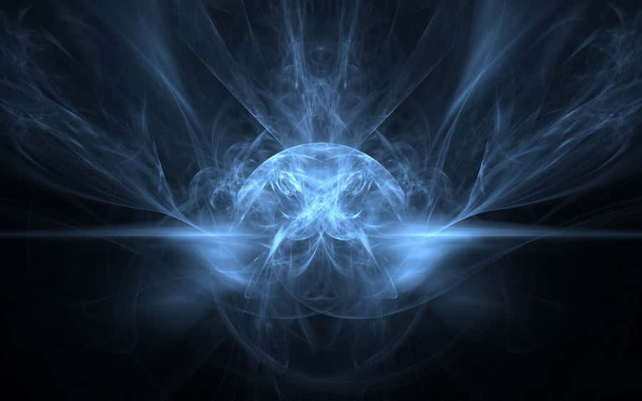 Glowing Orb Fractals Wallpaper