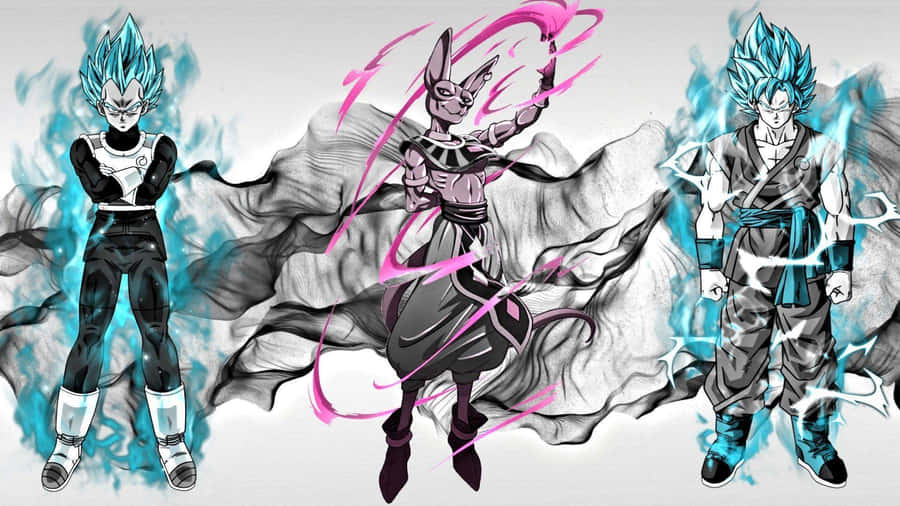 Go Super Saiyan With Super Dragon Ball Wallpaper