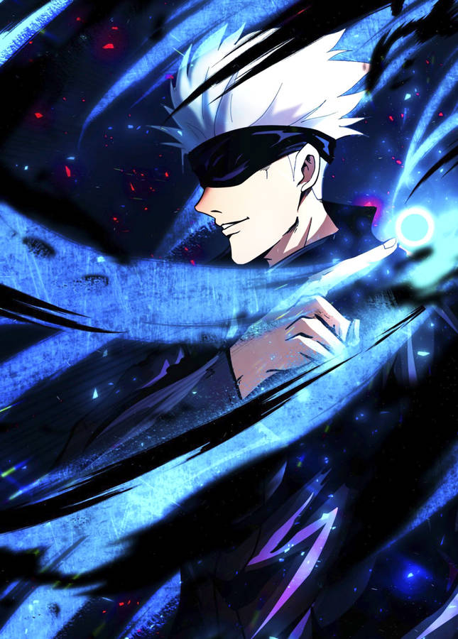 Gojo Sataru - The Ultimate Sorcerer From Jujutsu Kaisen Wallpaper