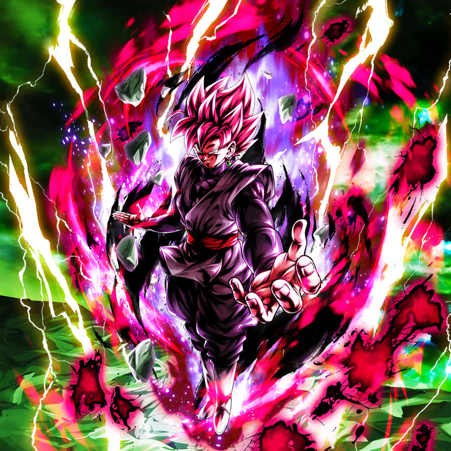 Download free Goku Black Super Saiyan Rose In 4k Wallpaper - MrWallpaper.com