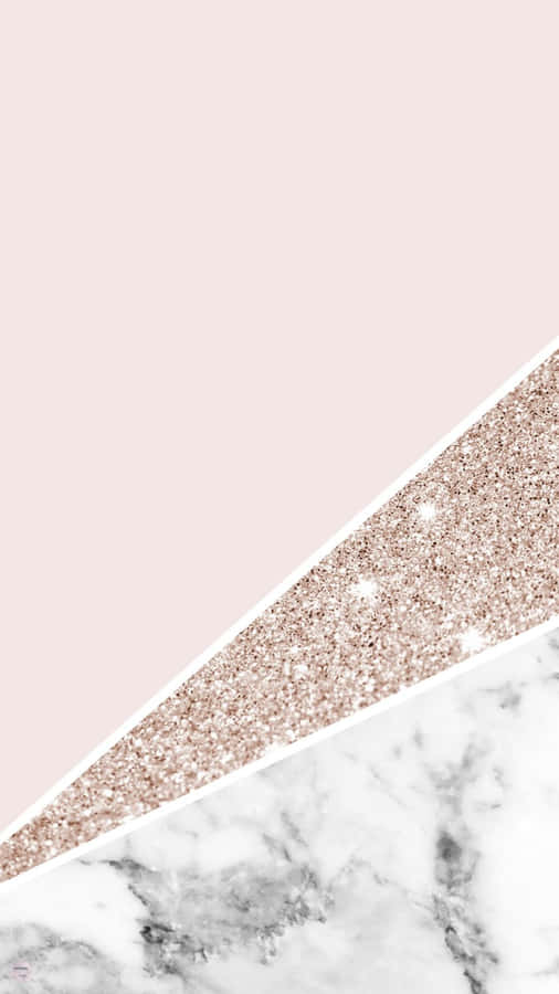 Gold Dust In The Glitter Marble Wallpaper