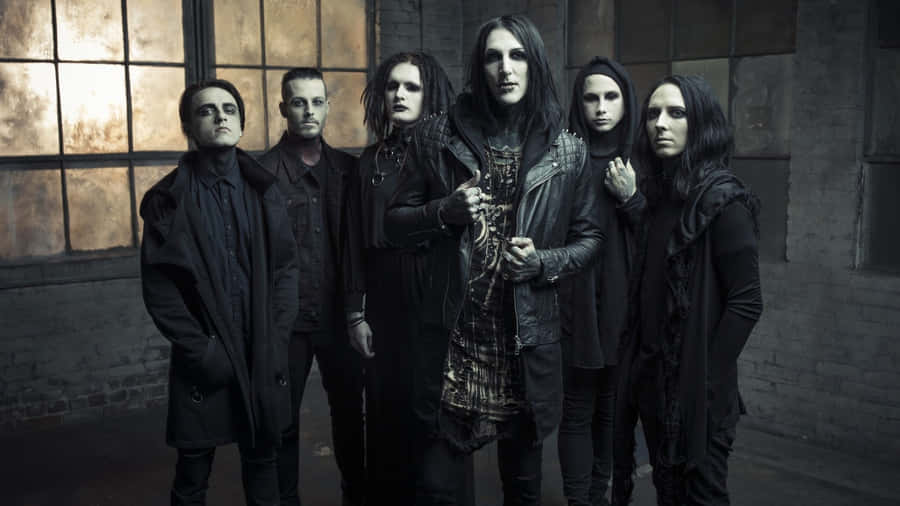 Download free Gothic Band Portrait_ Motionless In White Wallpaper ...