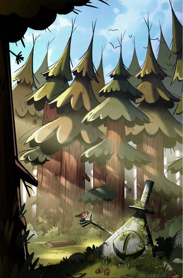 Gravity Falls Gnome Desktop Wallpaper - Gravity Falls Wallpaper