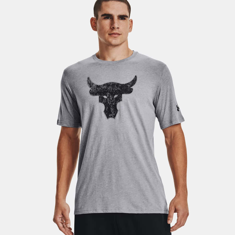 Gray Project Rock T-shirt Wallpaper