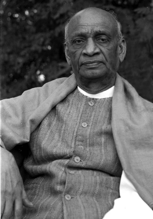 Grayscale Photo Sardar Patel Wallpaper