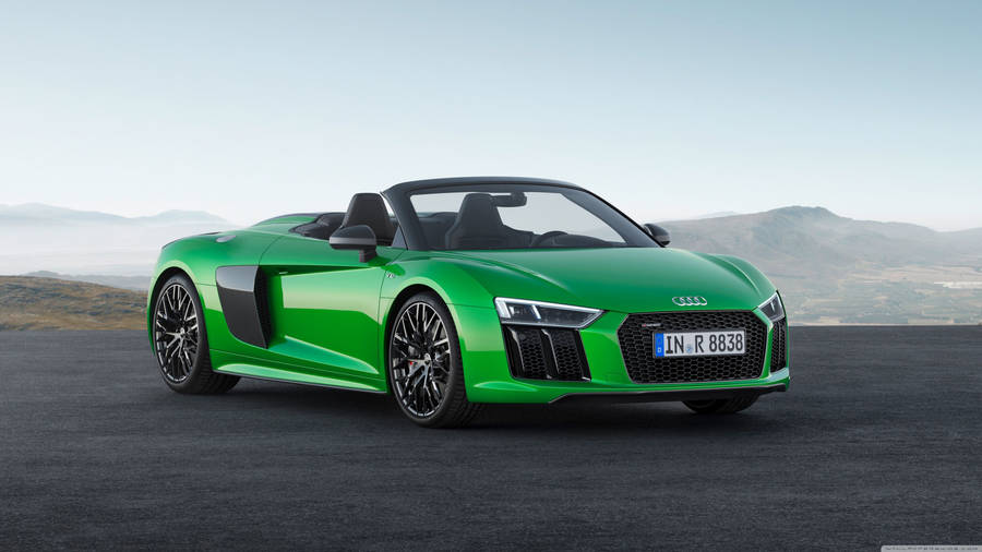 Green Convertible Audi Wallpaper