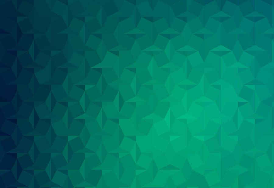 Green Geometric Gradient wallpaper