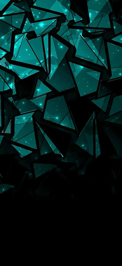 Green Glasses Super Amoled Display Wallpaper