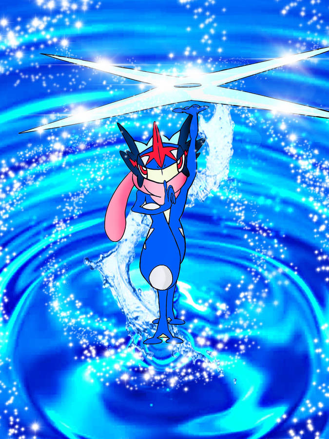 Download free Greninja In Water Fanart Wallpaper - MrWallpaper.com