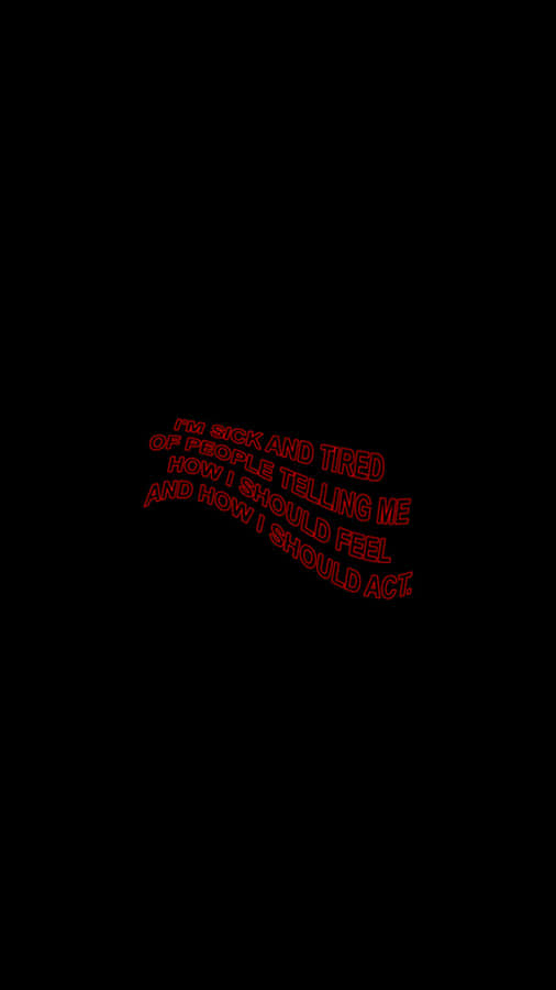 Grunge Tumblr Aesthetic Typography Wallpaper