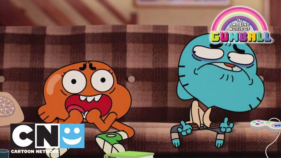 Download free Gumball Scared Darwin Wallpaper - MrWallpaper.com