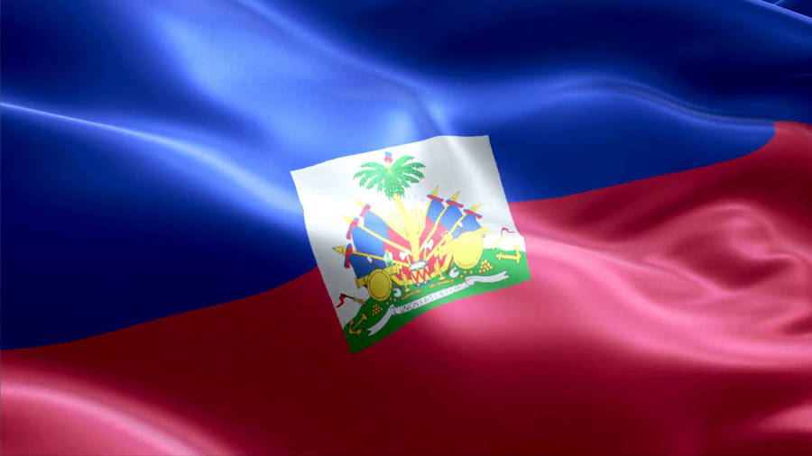 Haiti flag background Royalty Free Vector Image