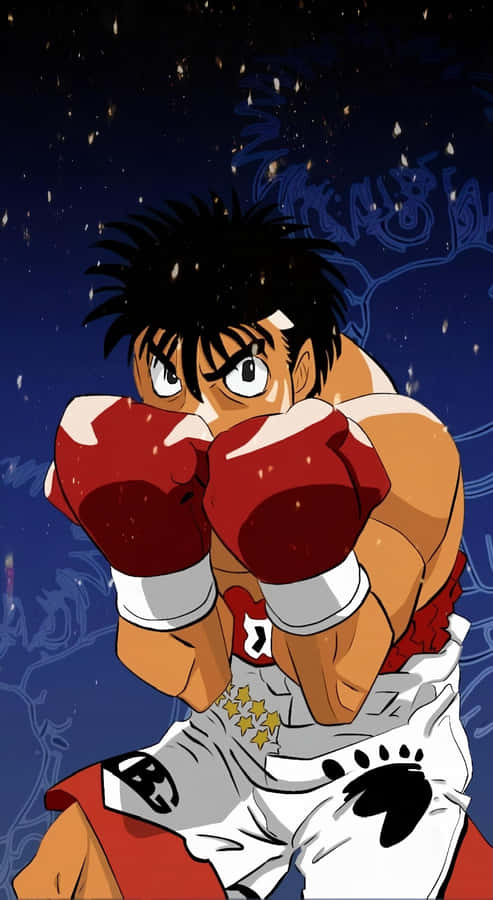 Download Free Hajime  No  Ippo  Anime  Boxer  Ready  To  Fight 