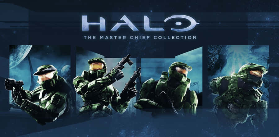 Halo Master Chief Poster Design Wallpaper