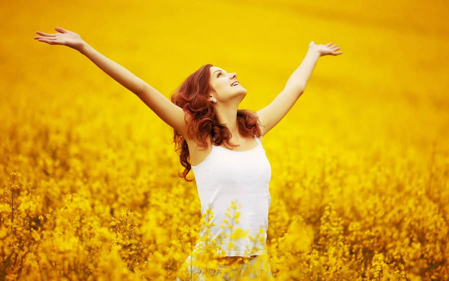Happy And Free Wallpaper