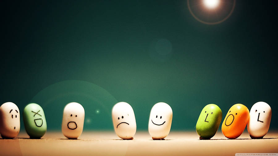 Happy Capsules Wallpaper