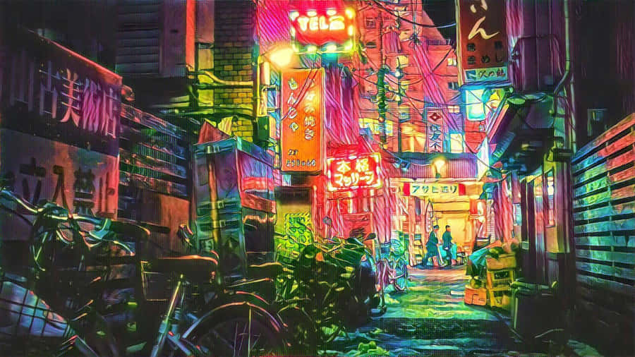 Harajuku, Japan - A Vibrant And Ecclectic Cultural Center Wallpaper