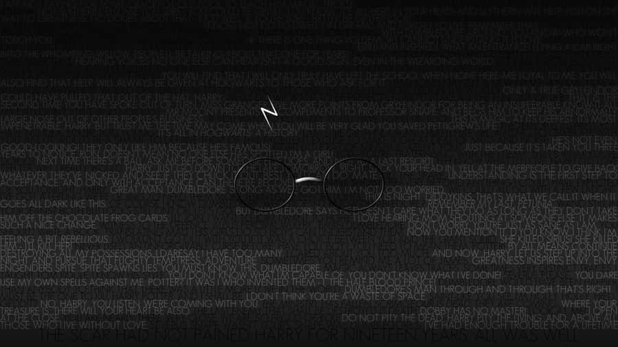 Harry Potter Landscape Scar And Glasses Wallpaper