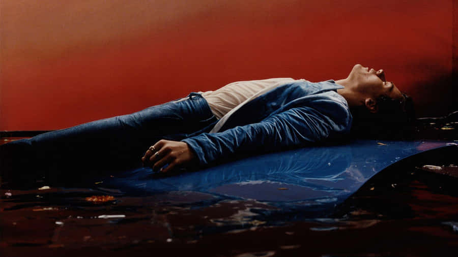 Harry Styles Work Station Wallpaper