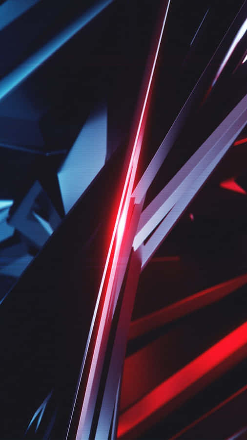 Hd Abstract Neon Red Phone Wallpaper