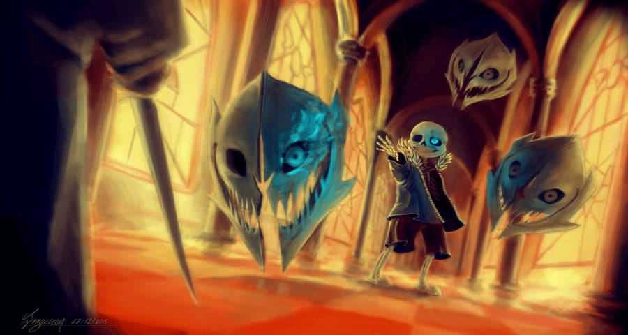 Hd Aesthetic Sans Of Undertale Wallpaper