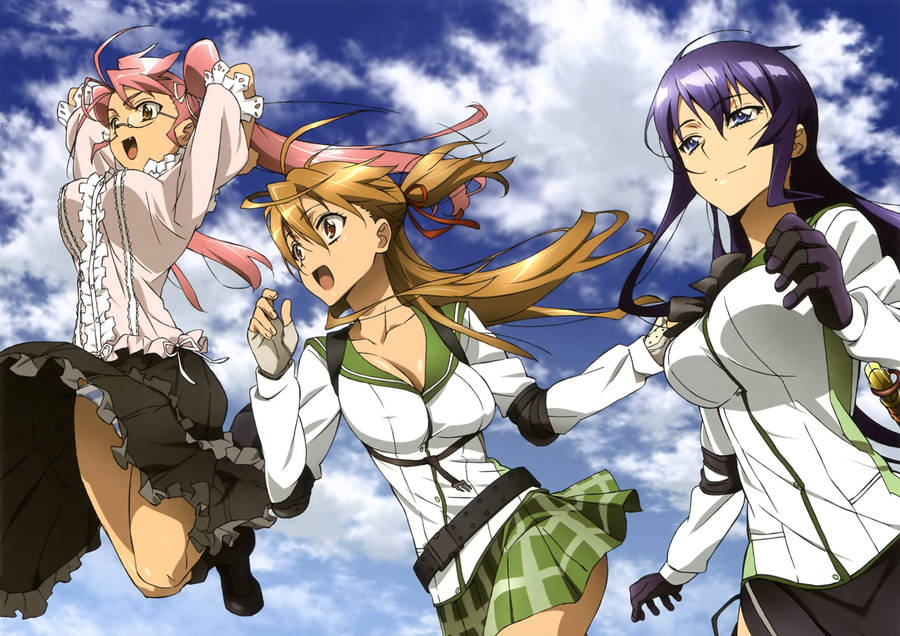 Anime Highschool Of The Dead Wallpaper - Resolution:1600x1200 - ID:55827 -  wallha.com