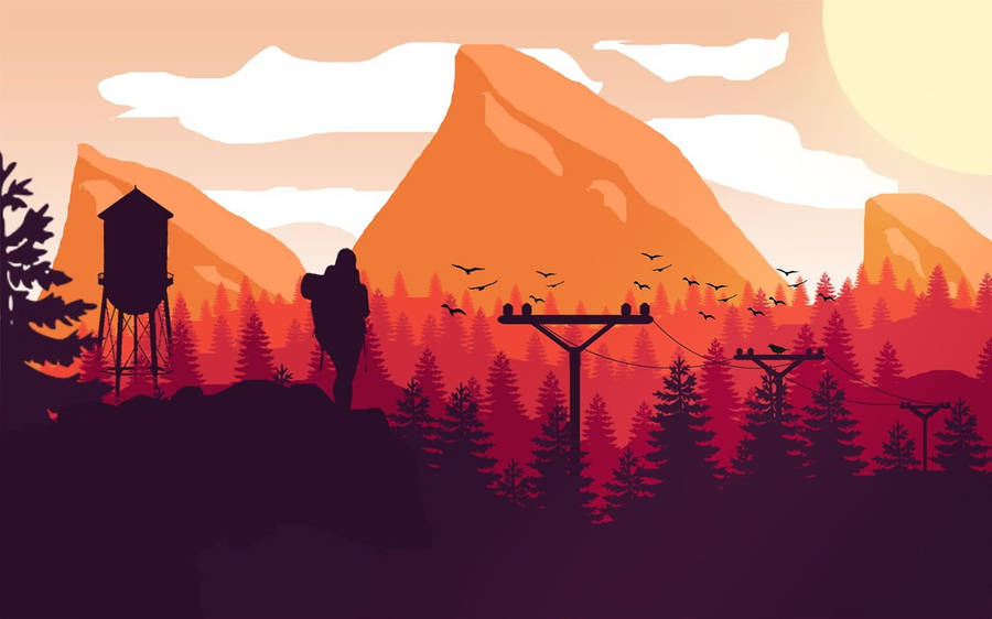 Firewatch, Red Firewatch HD wallpaper | Pxfuel