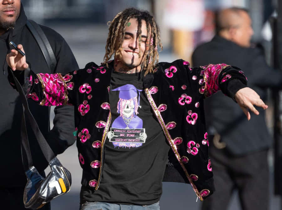 Hip Hop Artist Lil Pump Wallpaper