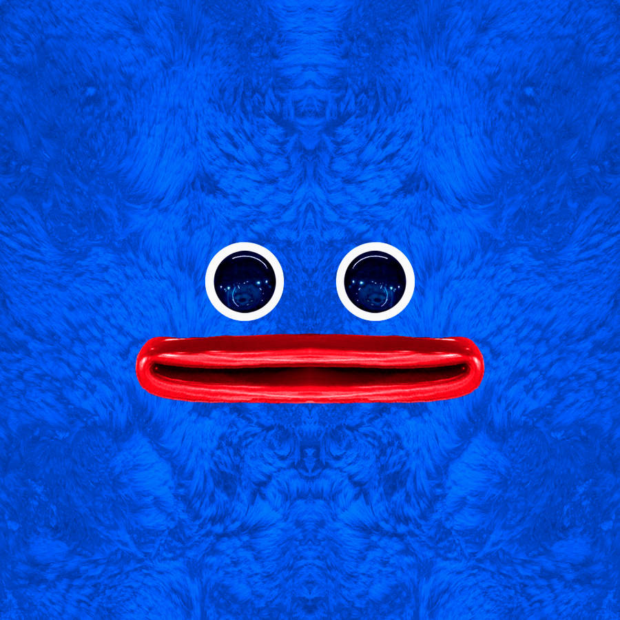 Download free Huggy Wuggy Blue-furred Face Wallpaper - MrWallpaper.com