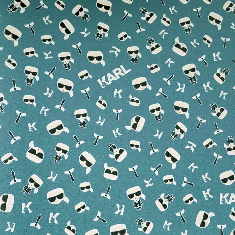 Iconic Designer Karl Lagerfeld Wallpaper