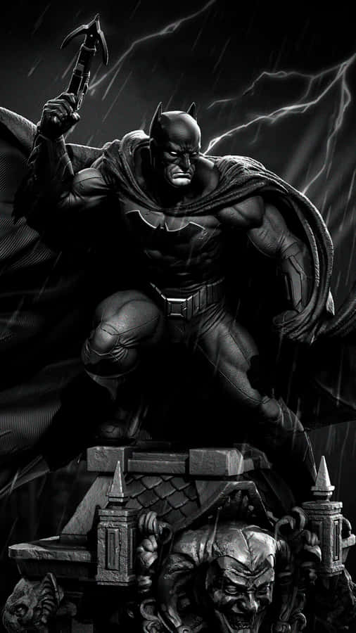 Image Epic Batman In Action Wallpaper