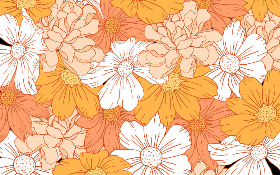 Image High-definition Orange Desktop Background Wallpaper
