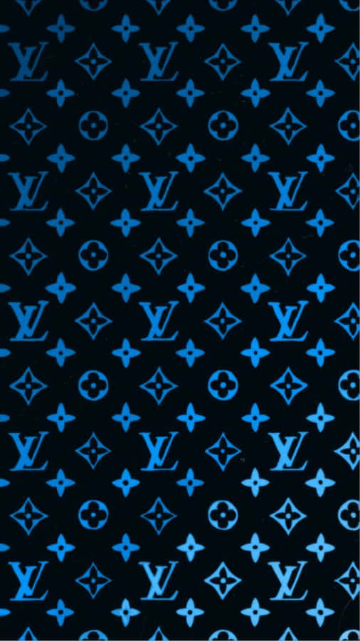 Image Louis Vuitton Blue Leather Handbag Wallpaper