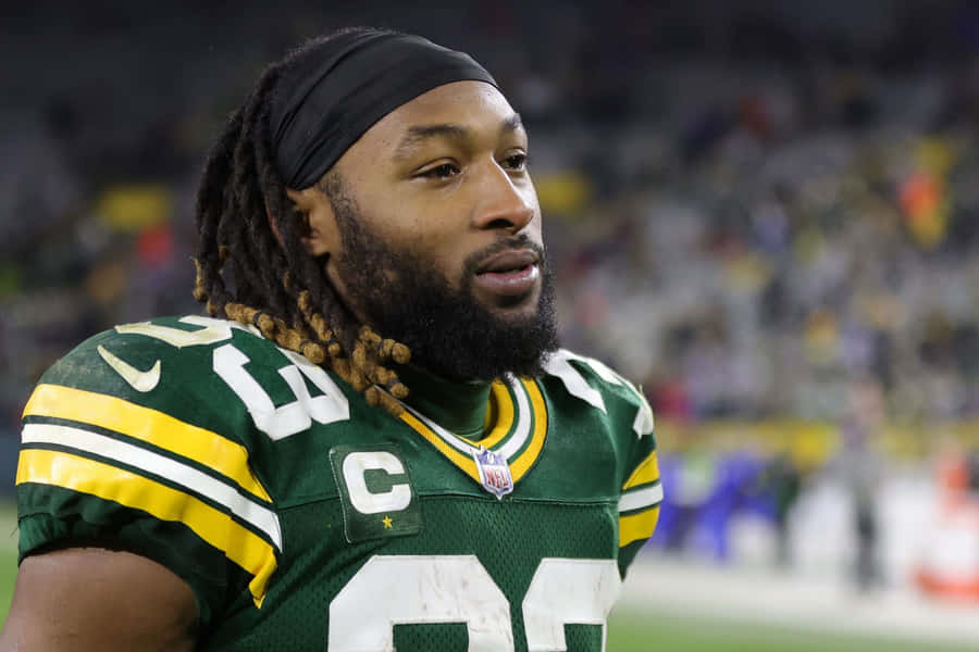 Image Nfl Running Back Aaron Jones Wallpaper