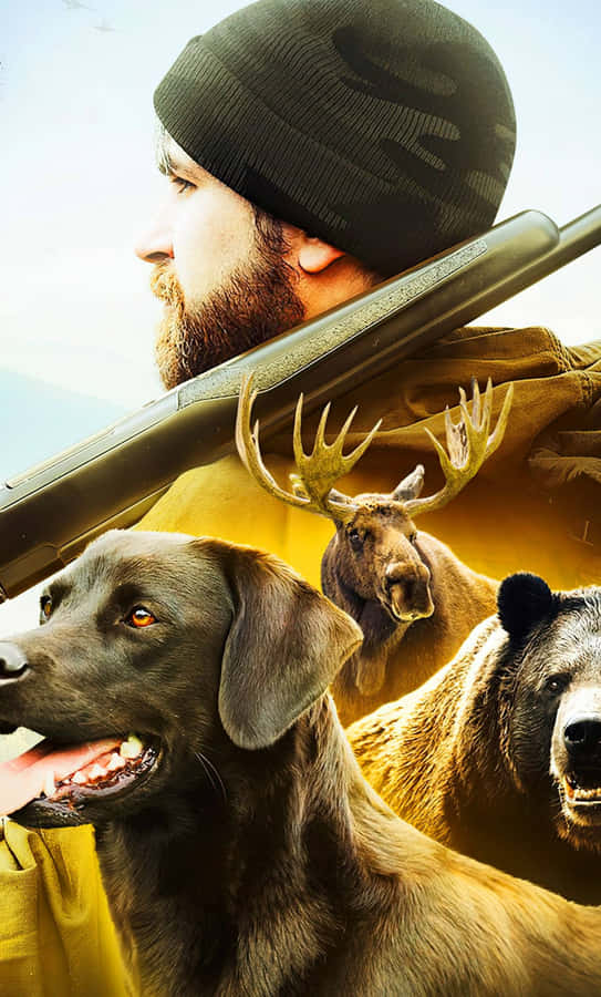 Impressive Hunting Phone Lock Screen Wallpaper