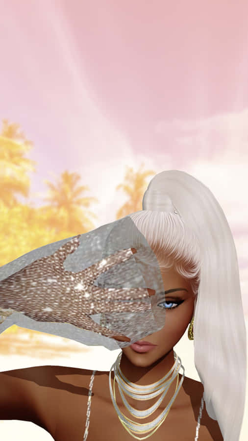 imvu hand over face