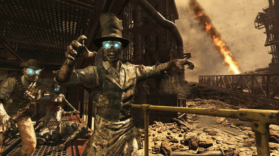 Intense Action In Call Of Duty: Black Ops Ii Wallpaper