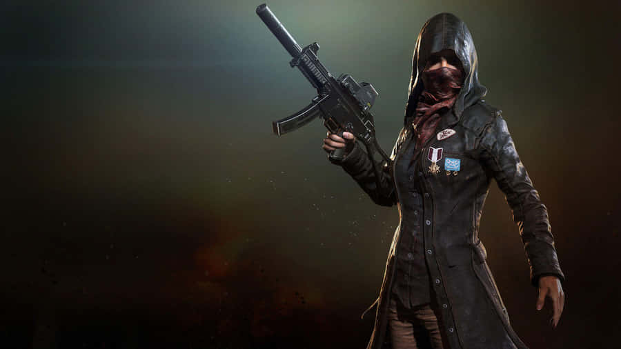 Intense Battle In Playerunknown's Battleground (pubg) Desktop Game Wallpaper