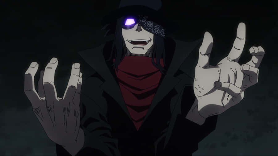 Intense Portrait Of Joker - Fire Force Wallpaper