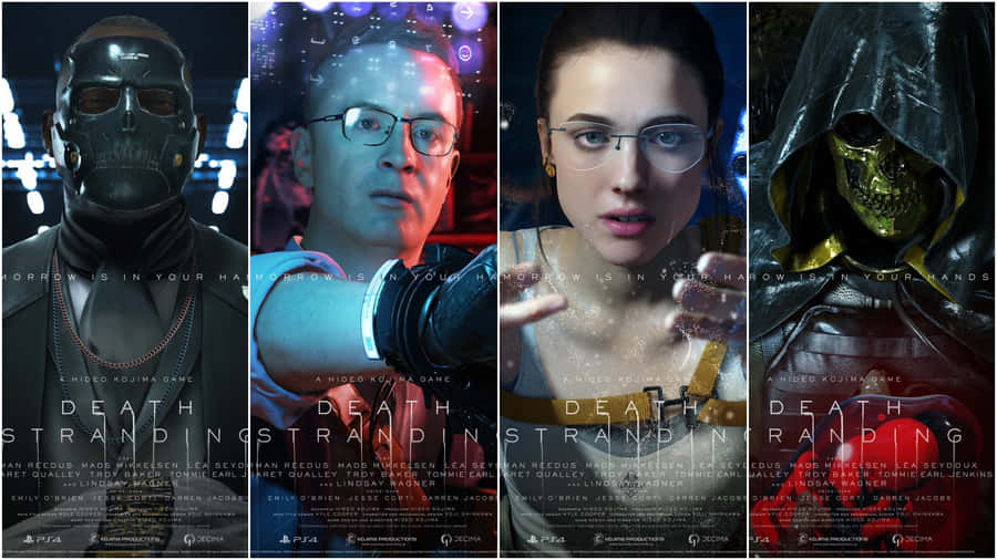 Intriguing Atmosphere Of Death Stranding Desktop Wallpaper